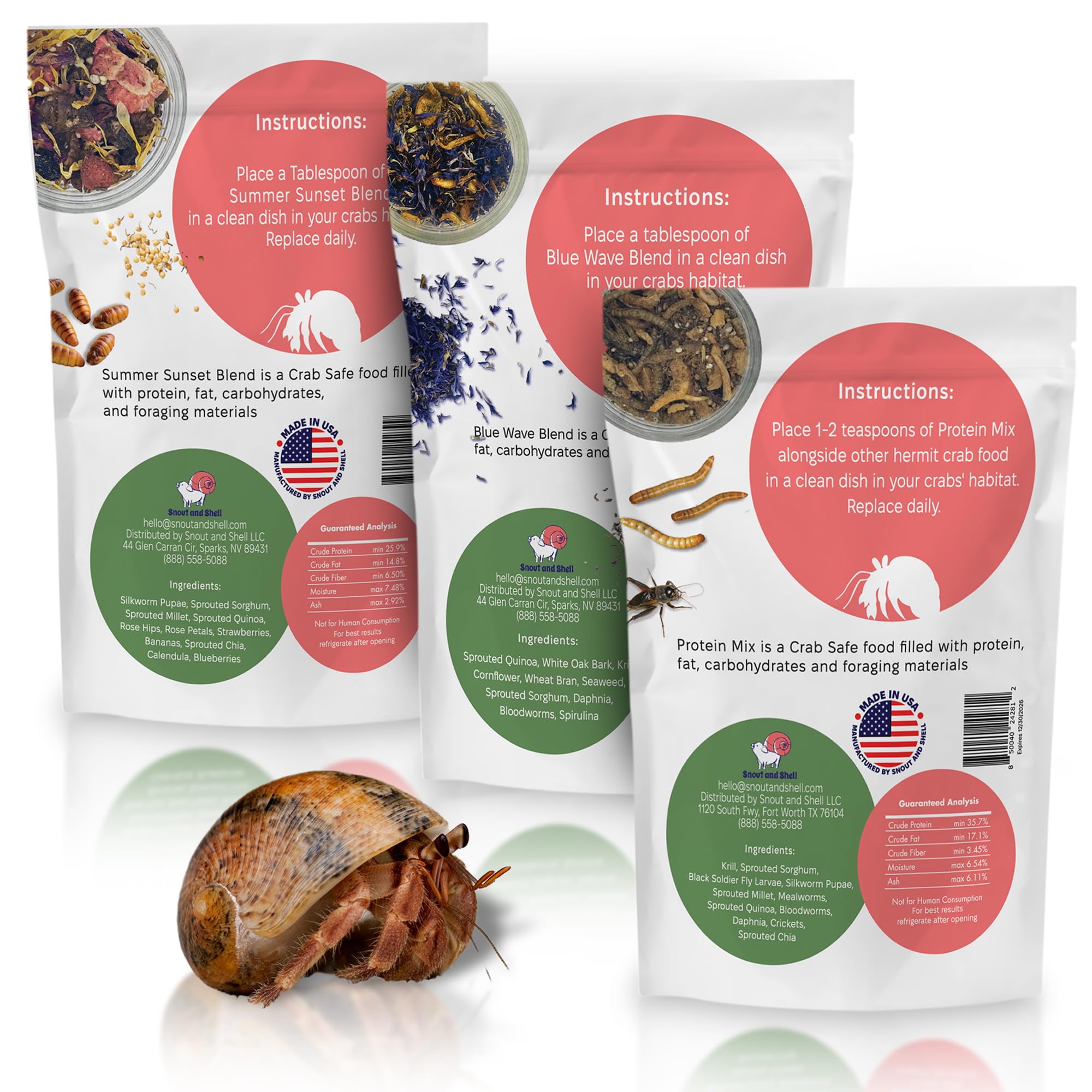 Snout and Shell – carapace renforcée grâce aux nutriments marins et aux super-aliments