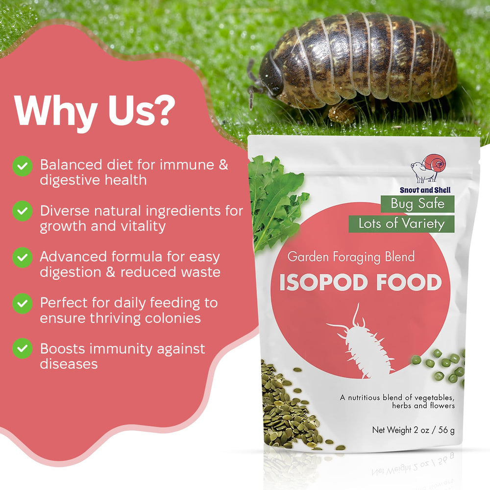 Snout and Shell conditionnement pratique, emballage refermable pour conservation.