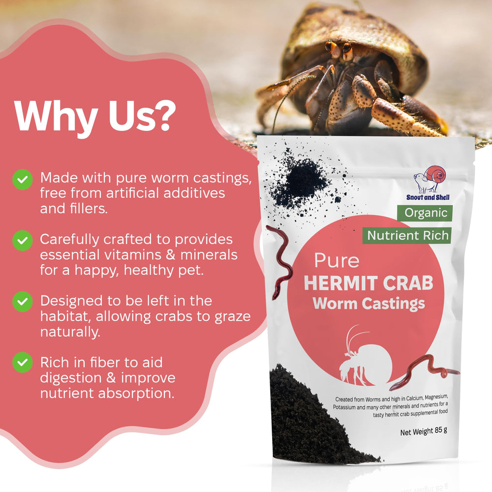 Mesure 85 g Snout and Shell, dosage simple pour le repas quotidien.