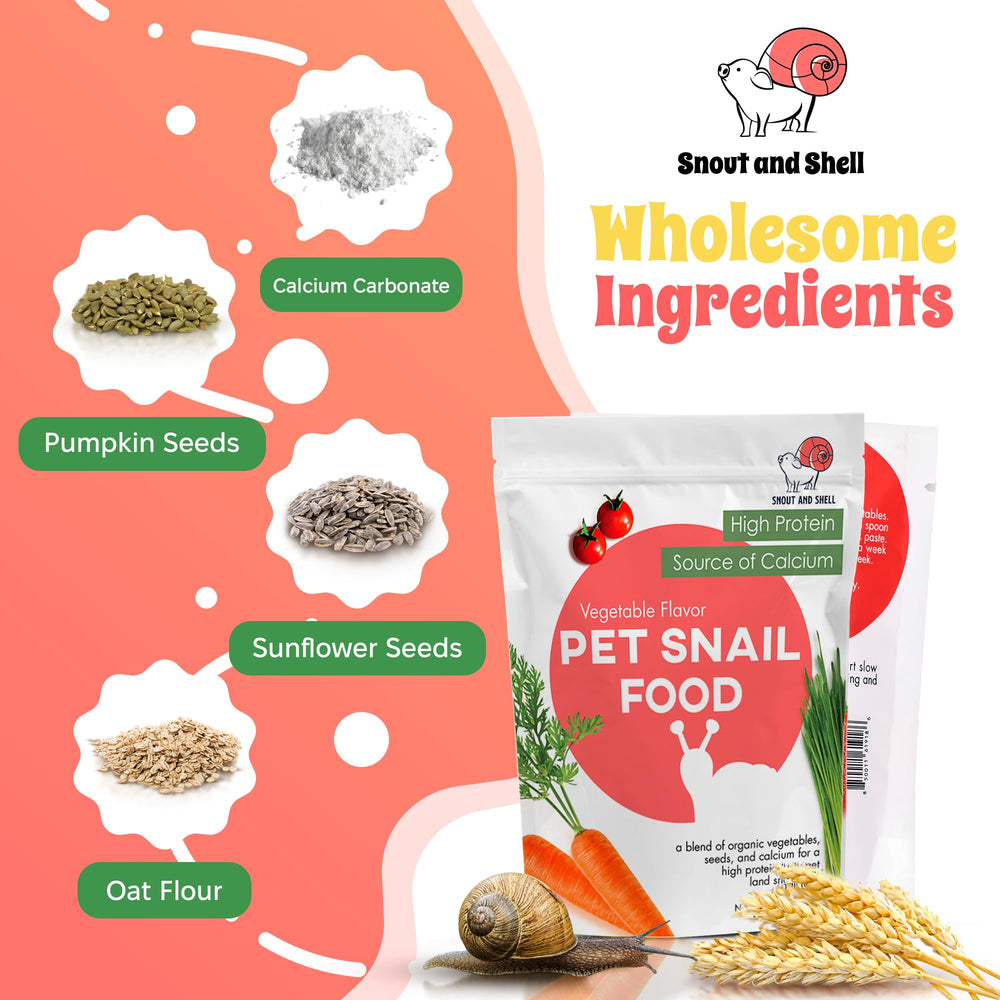 Snout et Shell — doseur inclus pour doser facilement.
