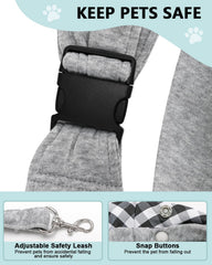 Snqqmtt sling attaches sécurisées fixant l’animal au harnais