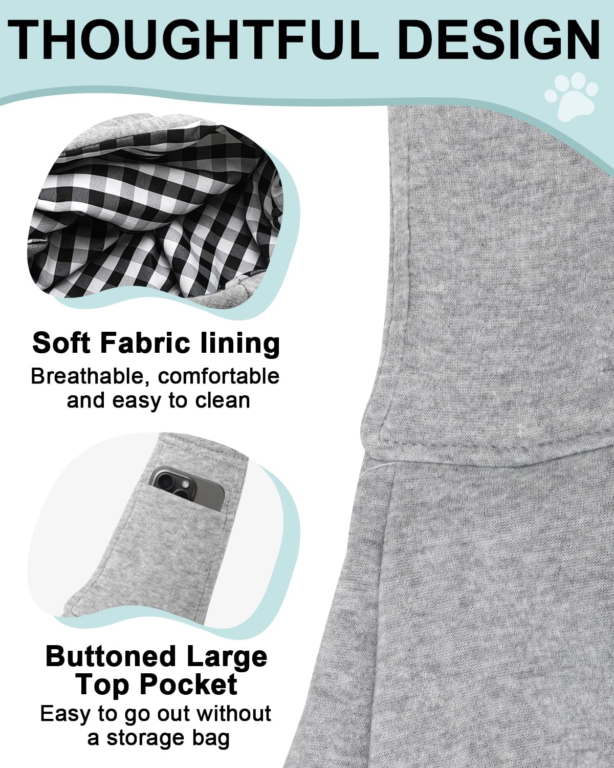 Snqqmtt sling bandoulière ajustable assure un port confortable