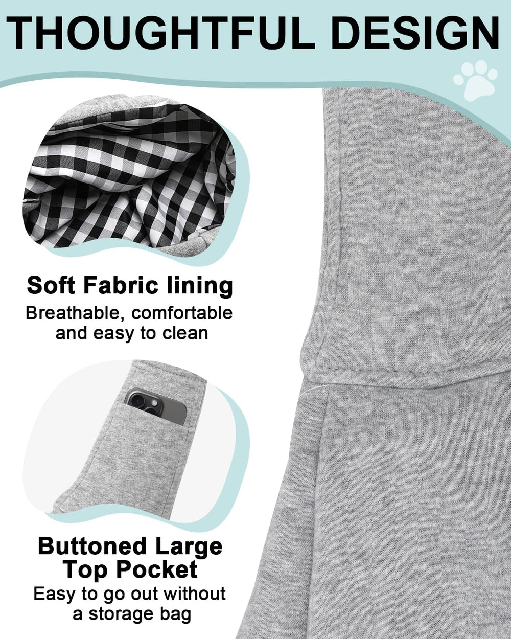 Snqqmtt sling bandoulière ajustable assure un port confortable