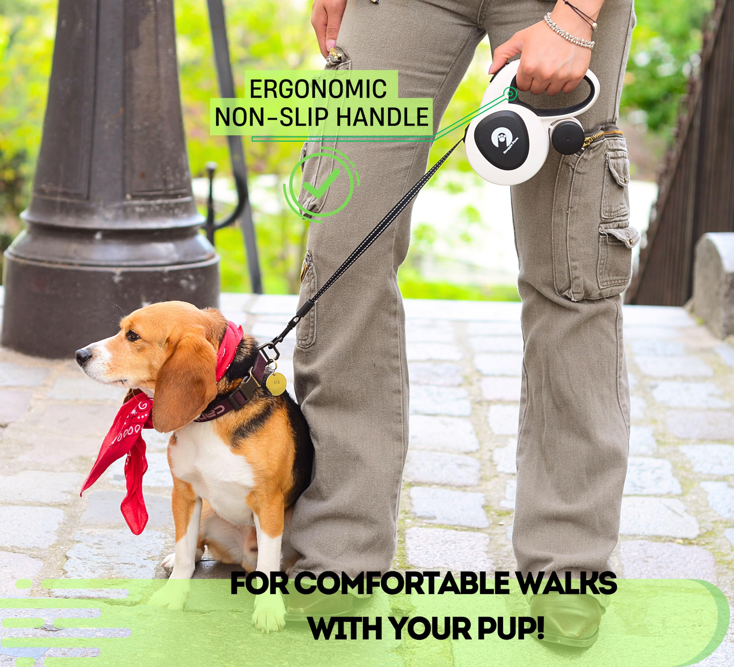 Snuggle Paws système anti-enchevêtrement 360, moins d’emmêlements.