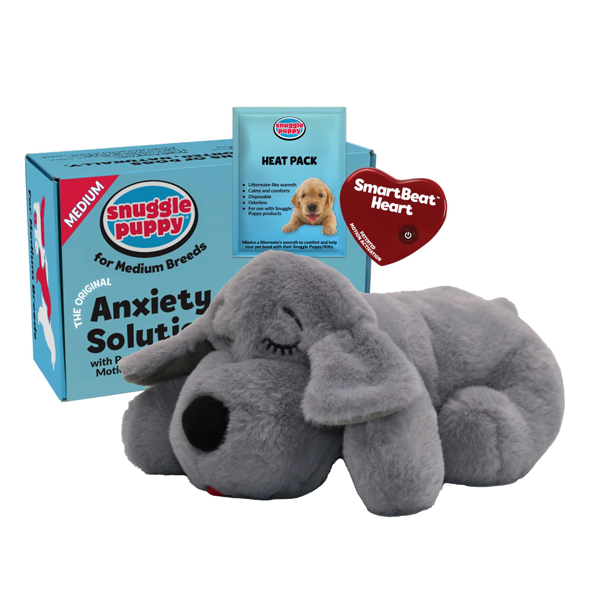 Snuggle Puppy coeur battement reel pour un réconfort lors des premières nuits.