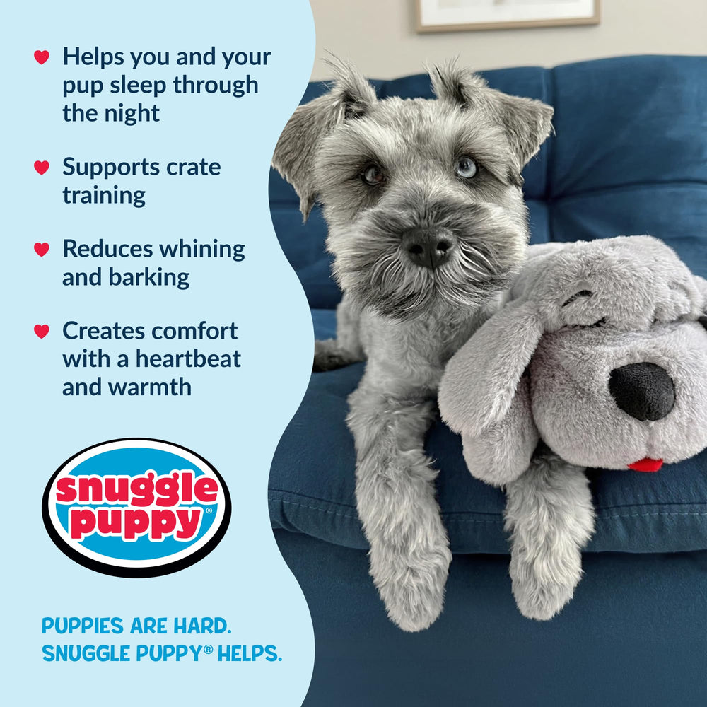 Snuggle Puppy confort pour chiens tous ages durant transitions et entrainement.