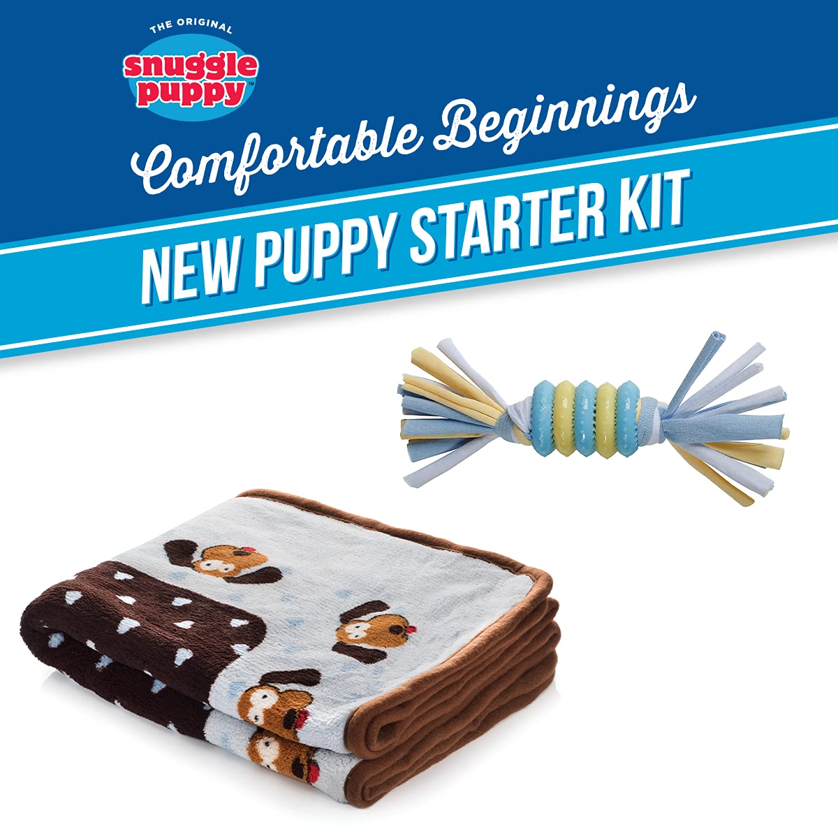 Snuggle Puppy couverture douce, chaleur et confort pour chien.