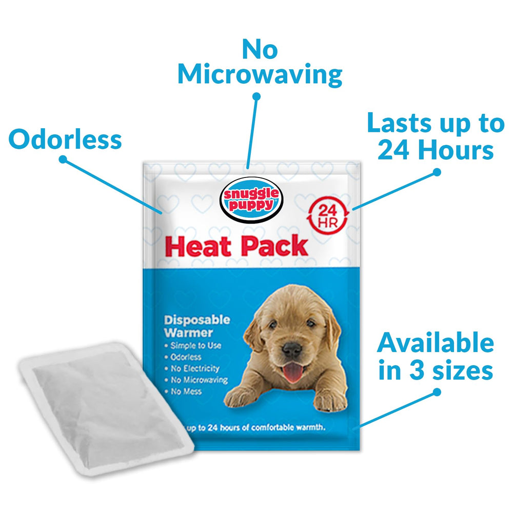 Snuggle Puppy packs chauffants inclus pour chaleur nocturne