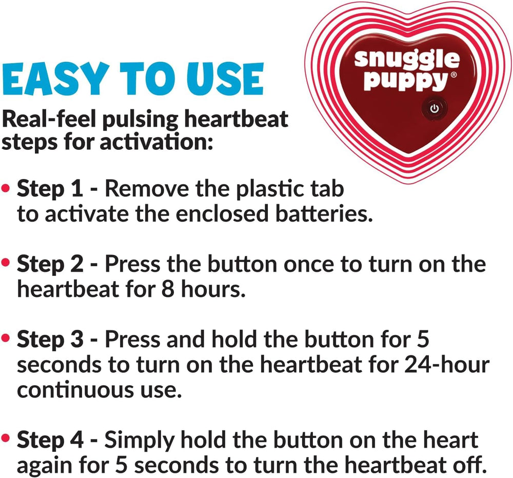 Snuggle Puppy utilisation facile sans ouvrir la poche