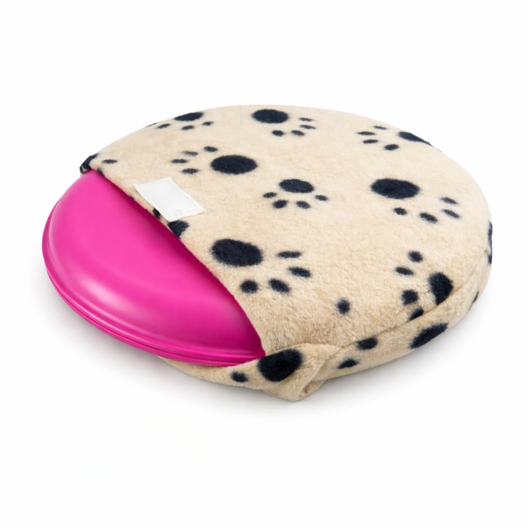 Housse de remplacement SnuggleSafe en peluche, douceur pour tapis chauffant.