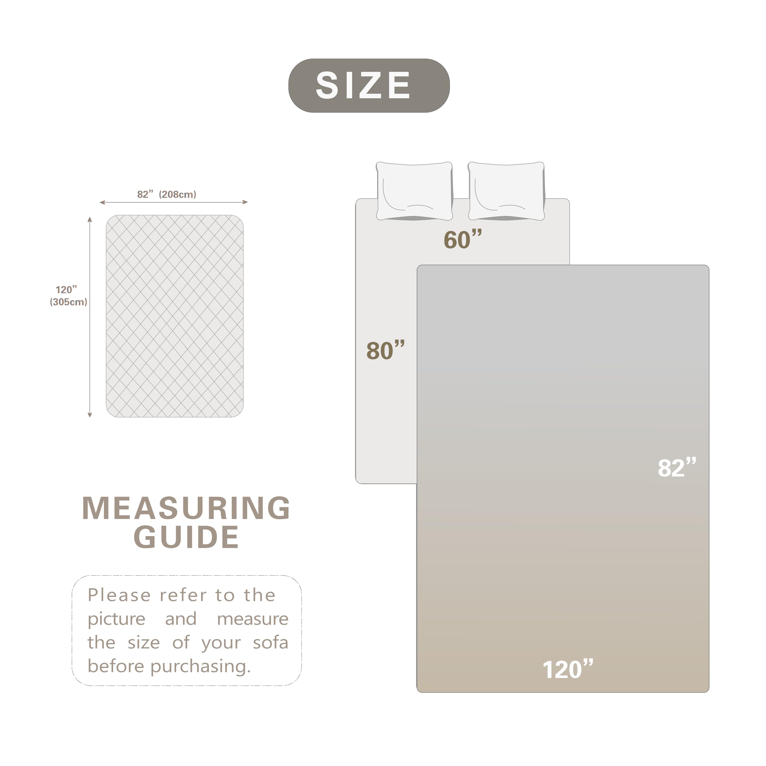 Snugglesinto Grande-taille-82x120: ajuste presque tous les meubles avec élégance.