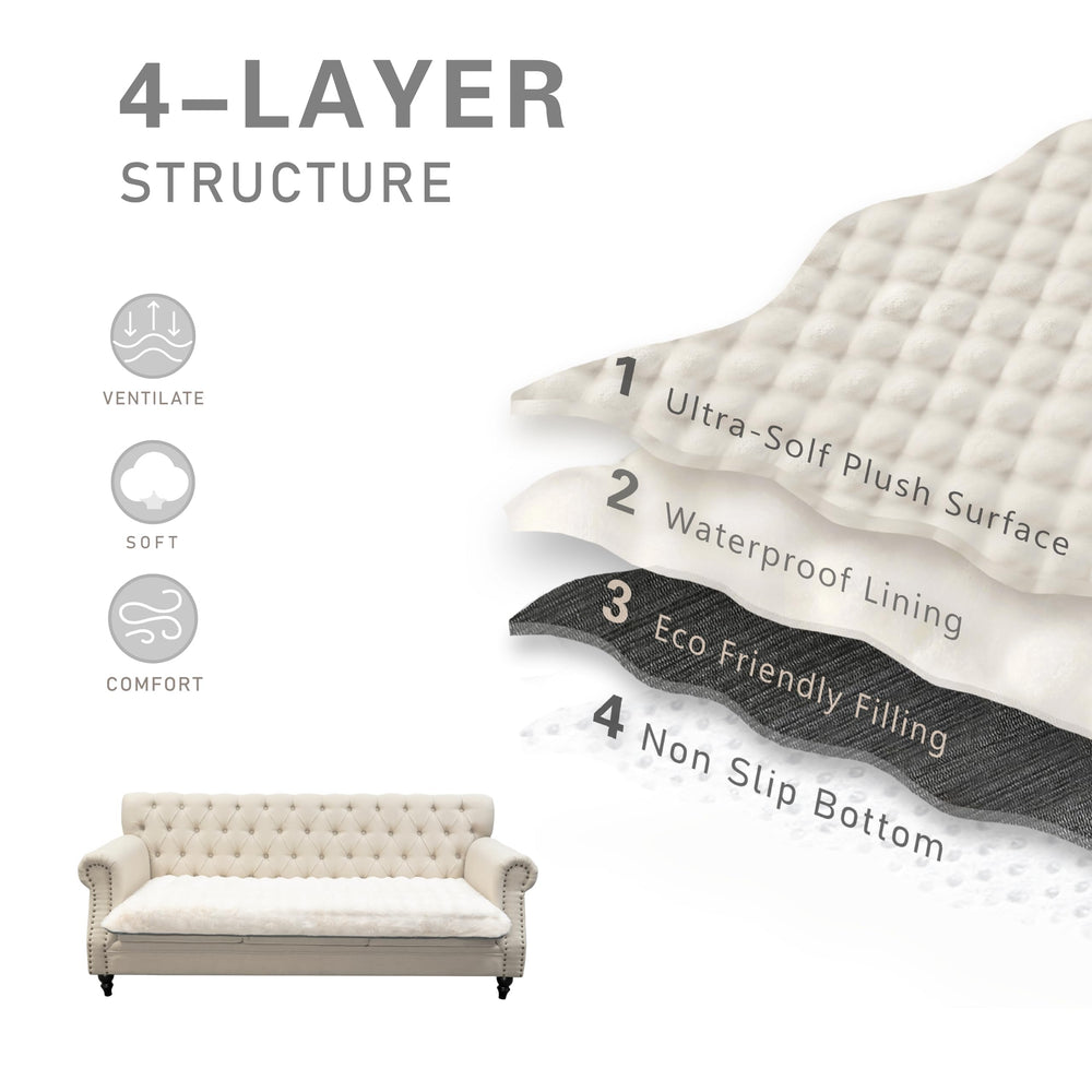 Snugglesinto tapis adaptable, convient aux petits, moyens et grands chiens pour tous les espaces.