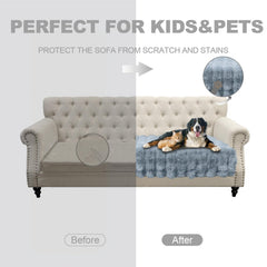 Snugglesinto Tapis longue fourrure douce et chaude.