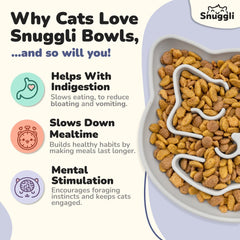 Bol Snuggli anti-dérapant en silicone – base stable et sûr.