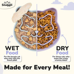 Bol Snuggli capacité d une tasse, idéal pour les portions quotidiennes.