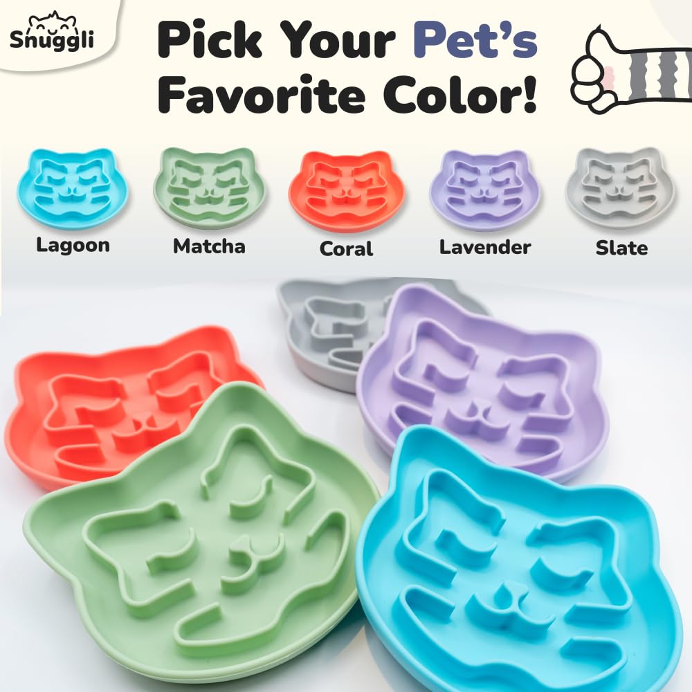 Snuggli bol chat stable – design adapté à chaque repas.
