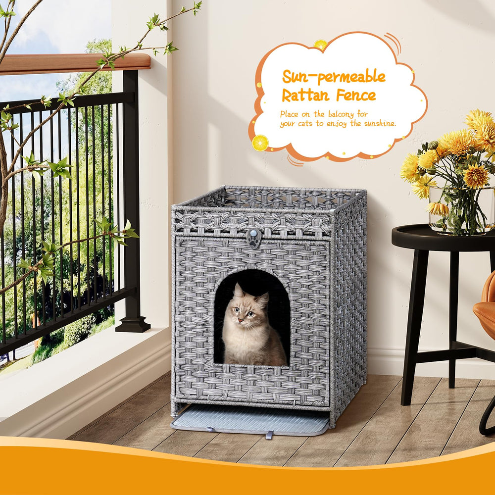Snughome porte enclos chat: accès pratique et sécurité.