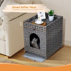 Snughome tapis litière chat: facilite le ramassage des grains.