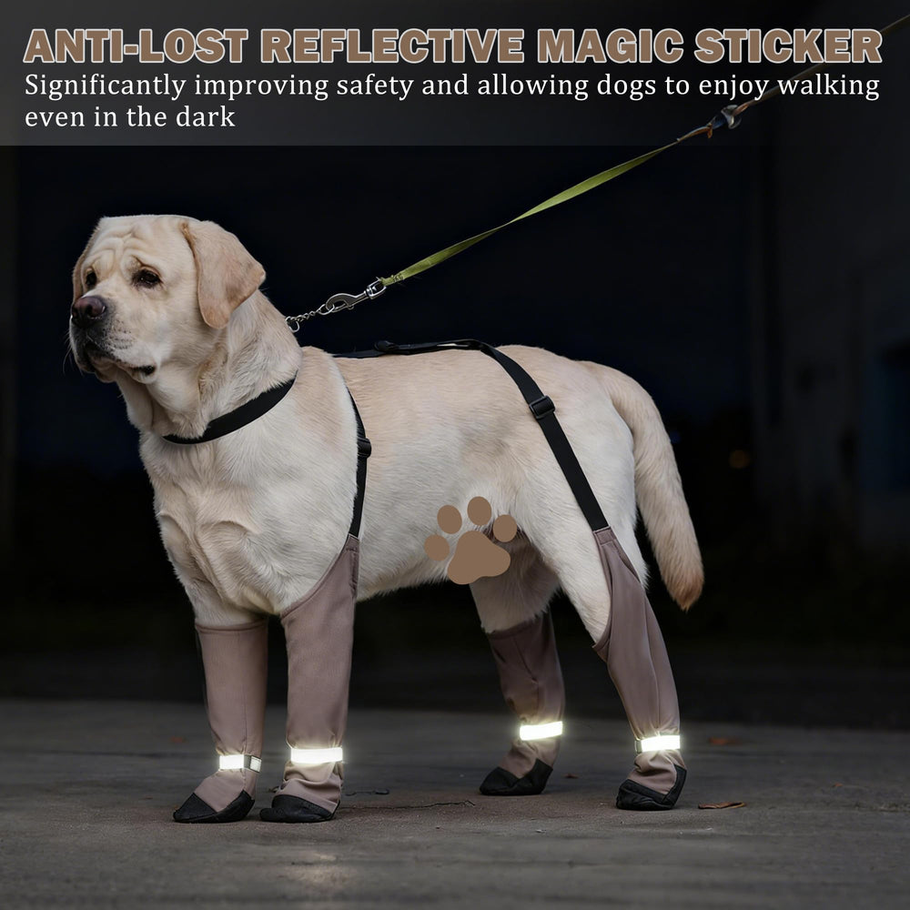 Snugrance Dog Suspender Boots sangle ajustable pour un confort sûr
