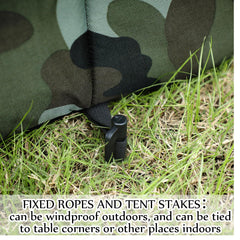 Soaoo habitat animal portable camouflage, parfait pour les balades en plein air.