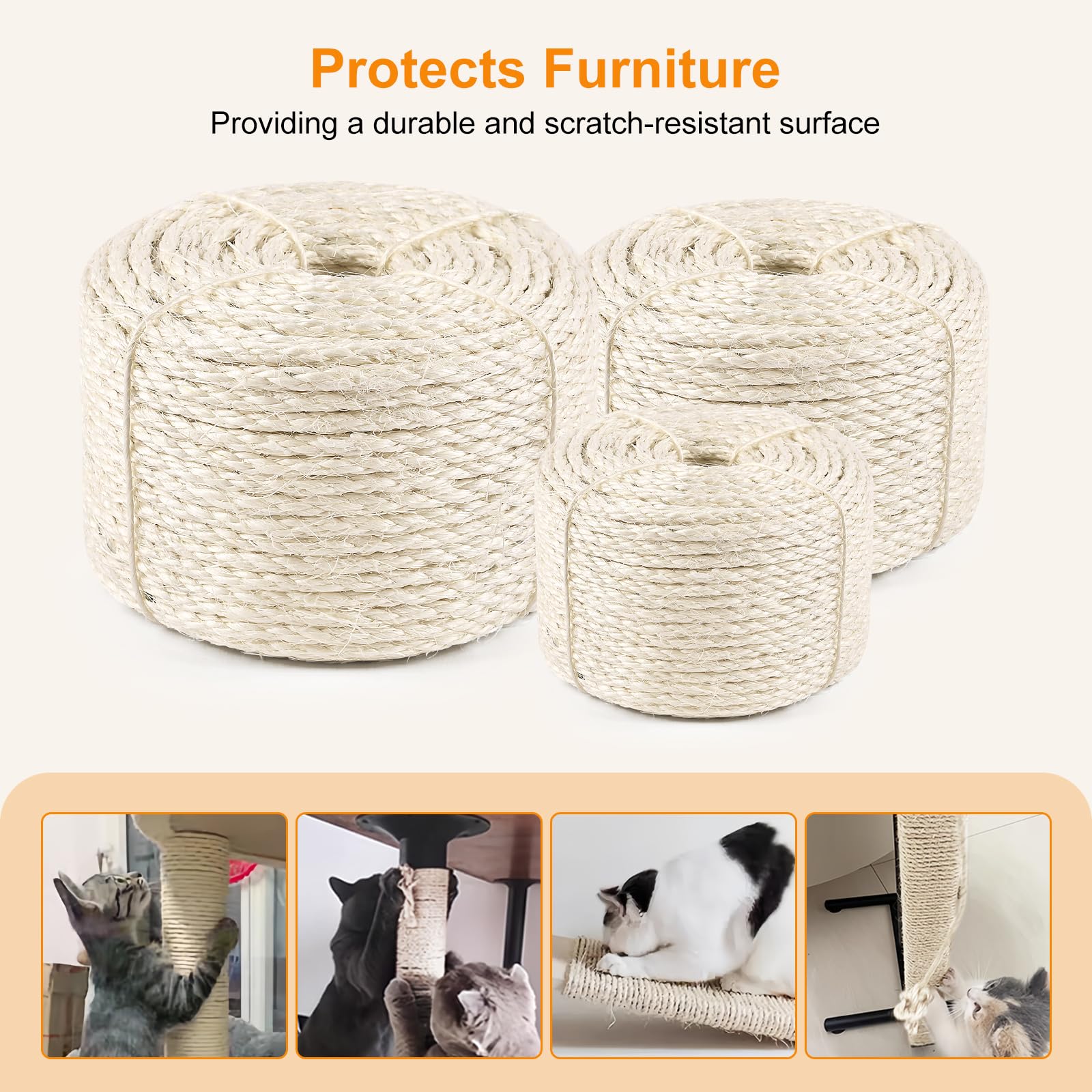 Sisal naturel SOCATER, matériau durable et écologique pour vos projets.
