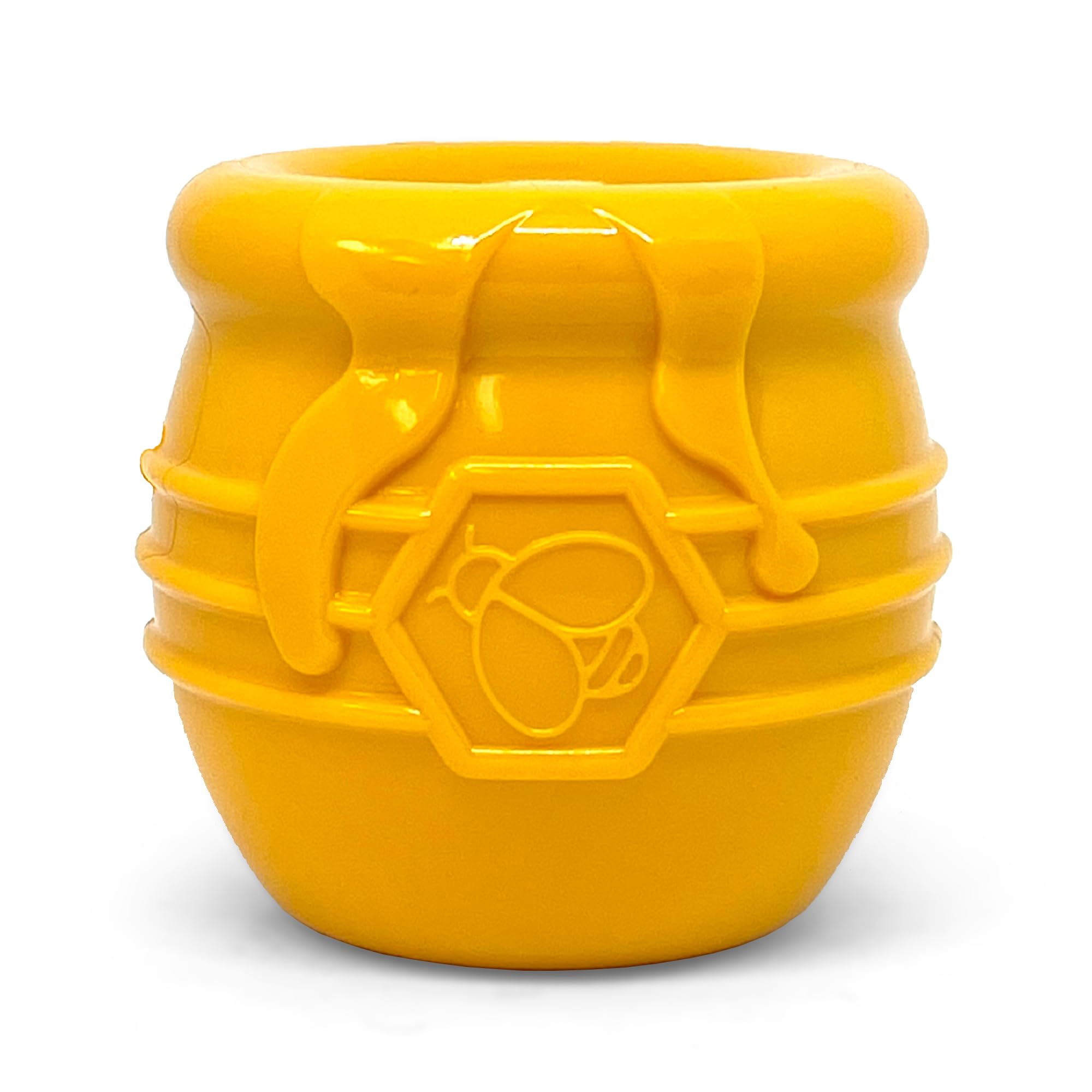 SodaPup pot de miel et distributeur pour chien, stimulant la curiosité et l’exploration.