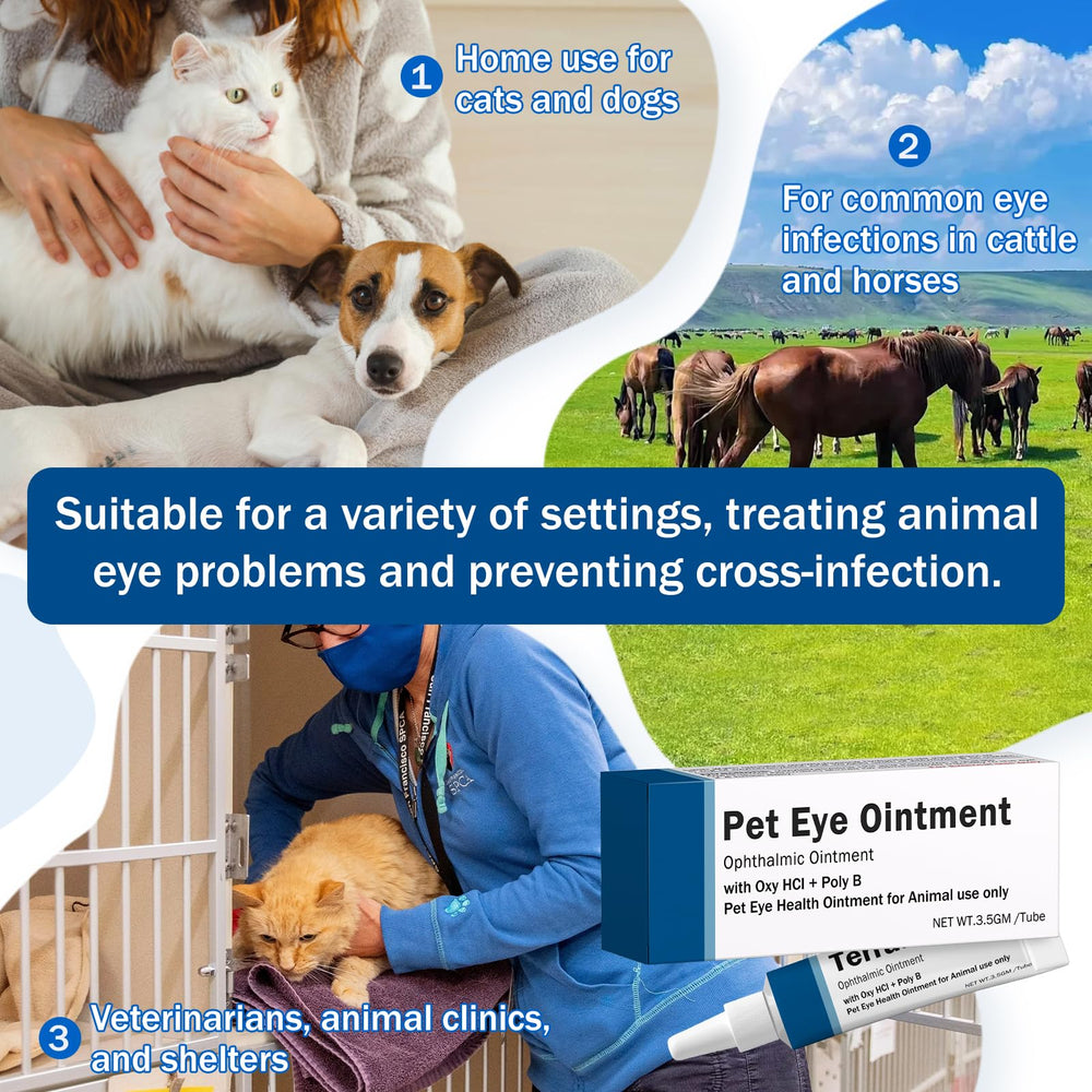 Soecancer pommade oculaire pour yeux de chien, soin pratique et sûr.