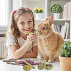 Sofier friandises foin timothy – batons myosotis, encouragent la mastication et l'enrichissement