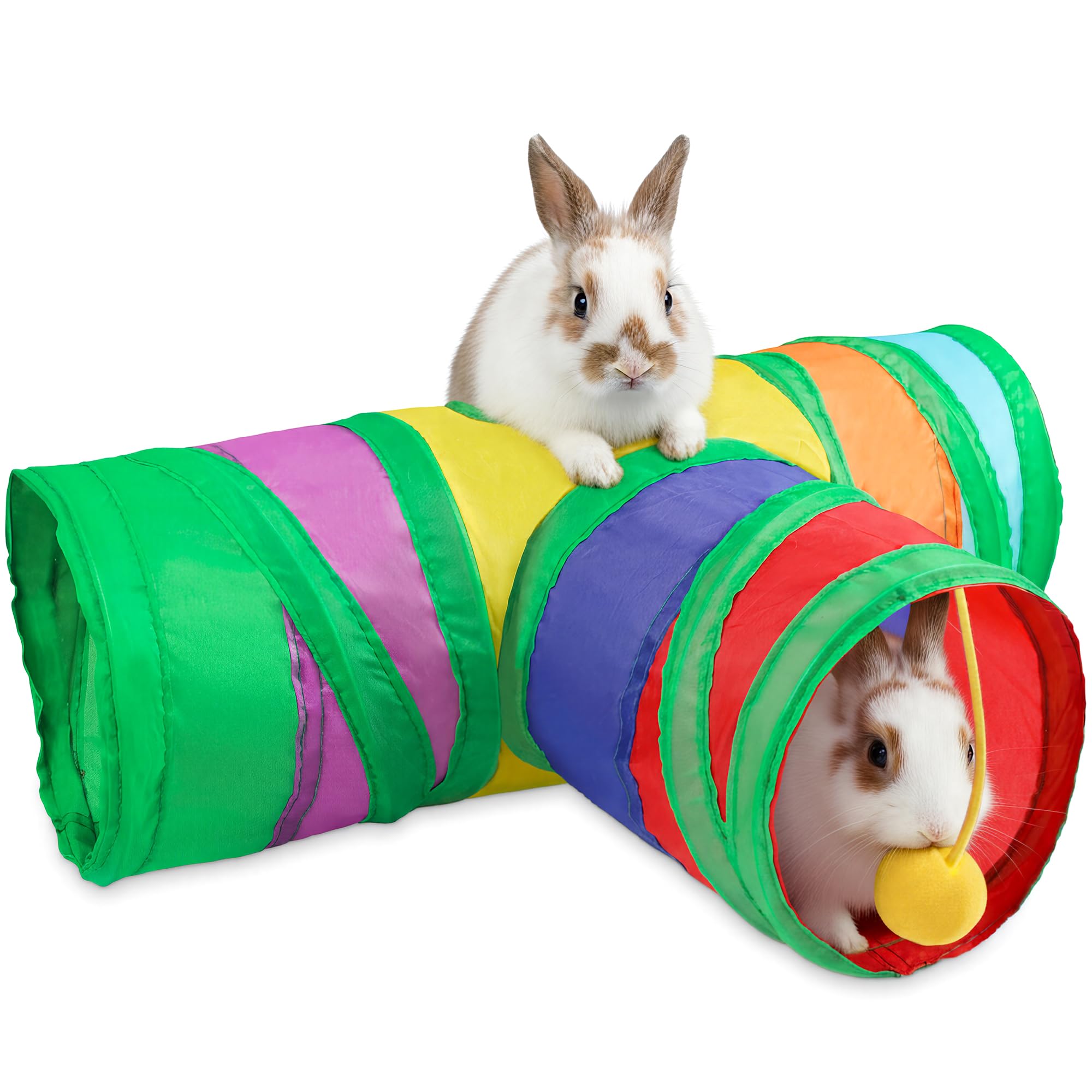 Sofier tunnel-refuge-petit-animal: cachette confortable pour explorer et se reposer.