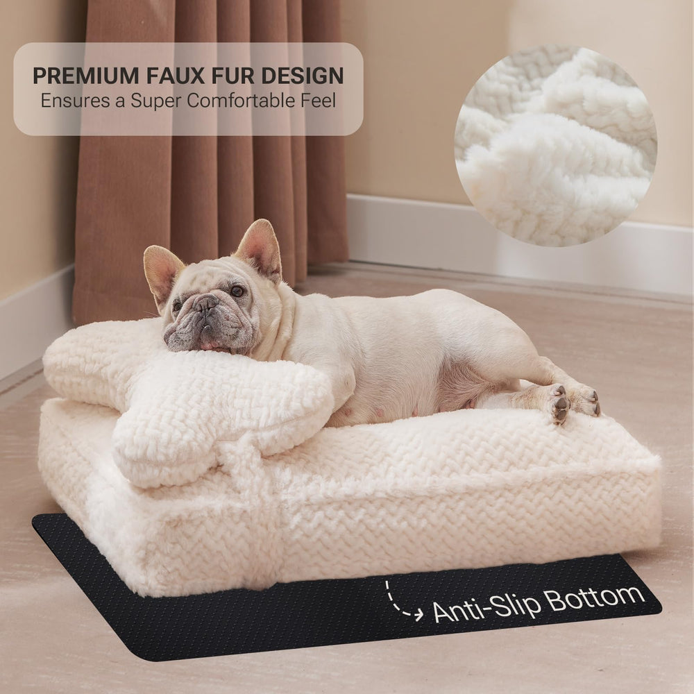 Coussin amovible offrant un soutien supplémentaire au confort.