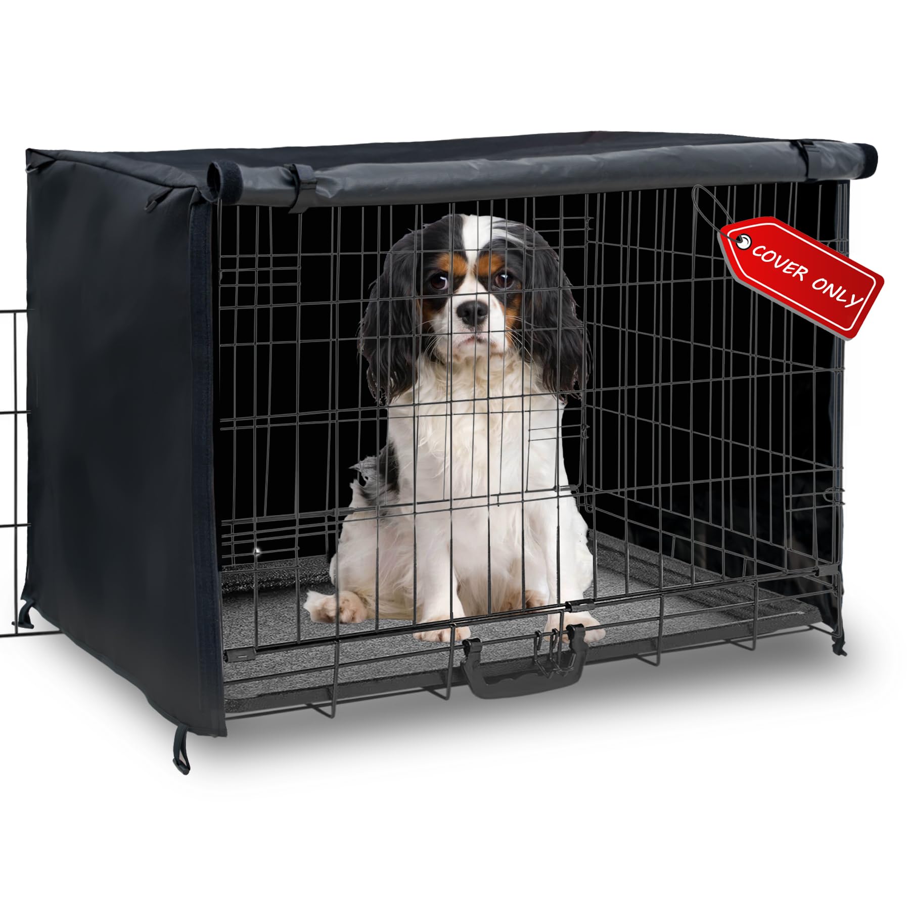 Softclub housse cage chien 30 po — vue d'ensemble pour espace calme et privé.