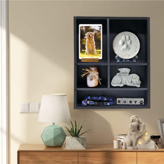 Boîte souvenir Sofunii pour animaux avec photos et jouets