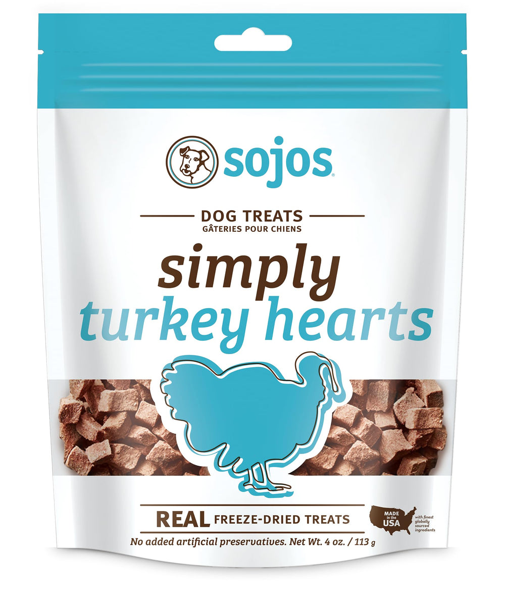 SOJOS Simply Dinde — bouchée sèche, récompense idéale pour l'entraînement.