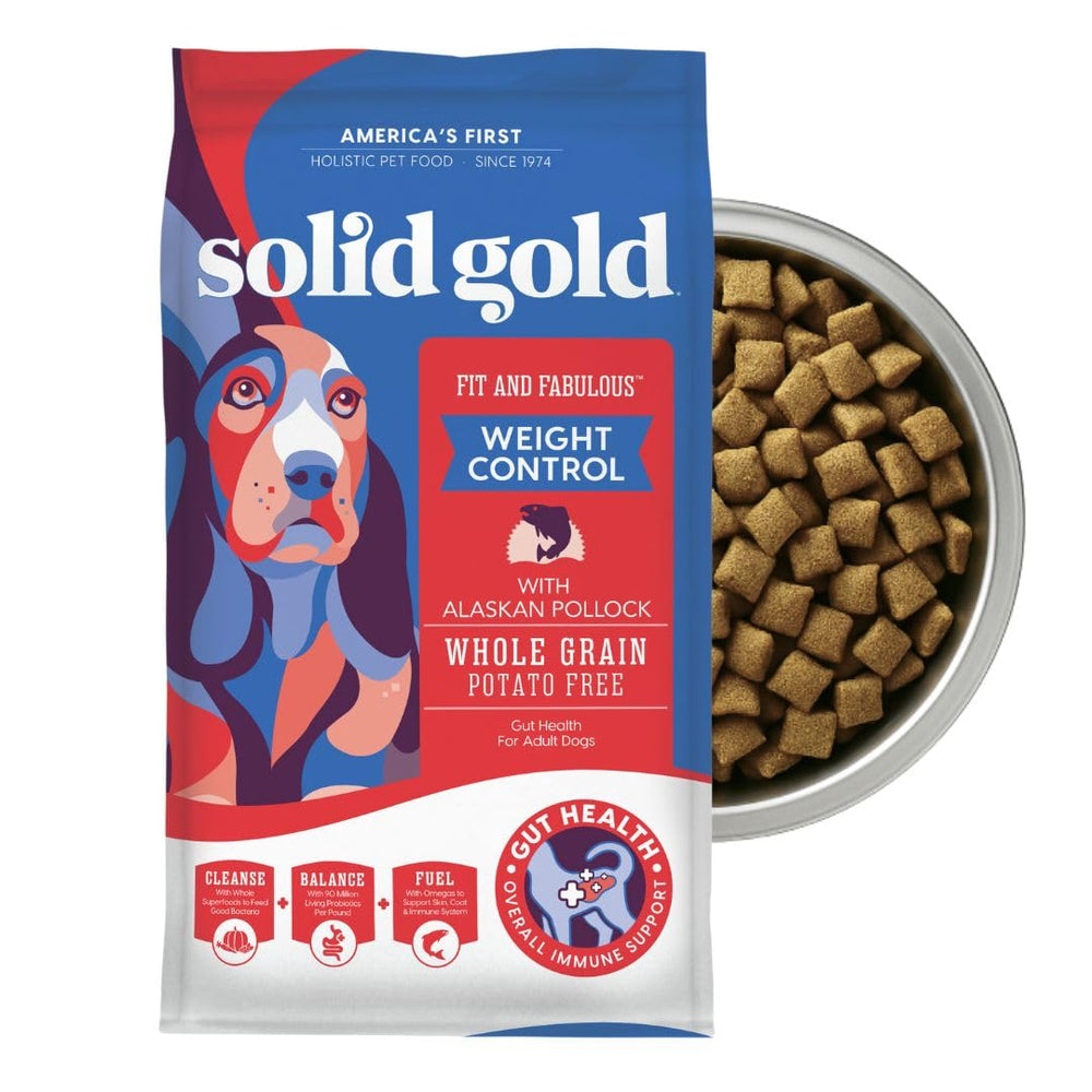 Solid Gold affichage-sac – présentation du produit, soutien potentiel à la gestion du poids.