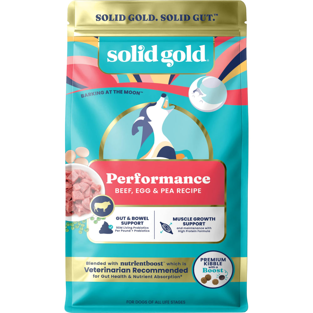 Solid Gold croquettes protéinées élevées au boeuf pour chiens actifs