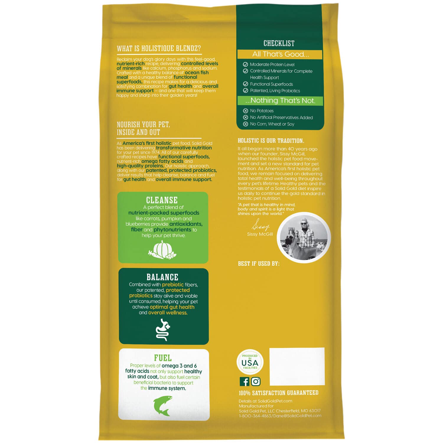 Utilisation quotidienne et routine repas avec Solid Gold