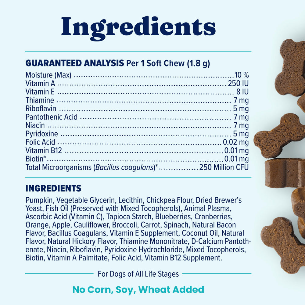 Solid Gold multivitamines pour chien — convient à toutes les tailles.