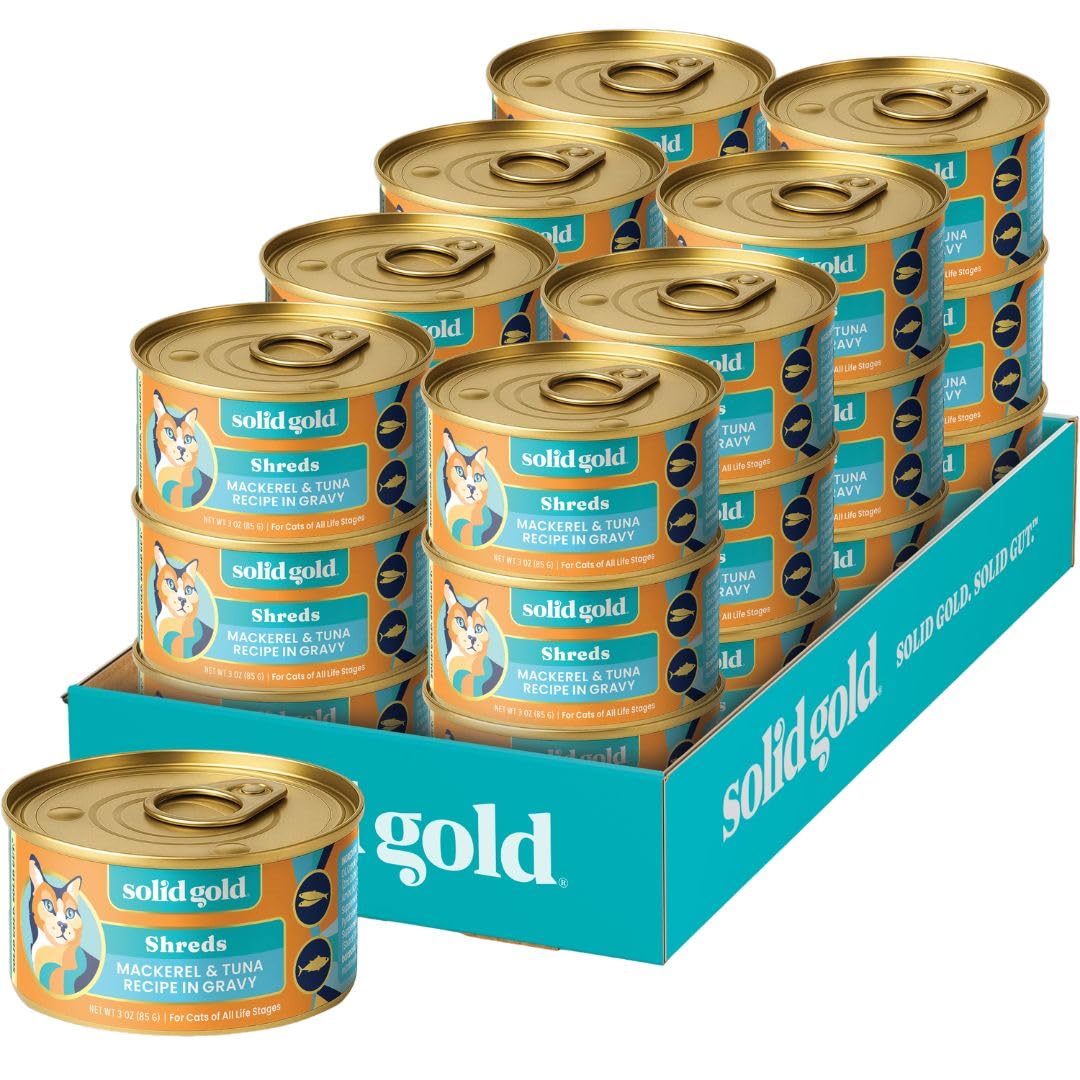Solid Gold Five Oceans: thon et maquereau en sauce, repas savoureux et hydratant.