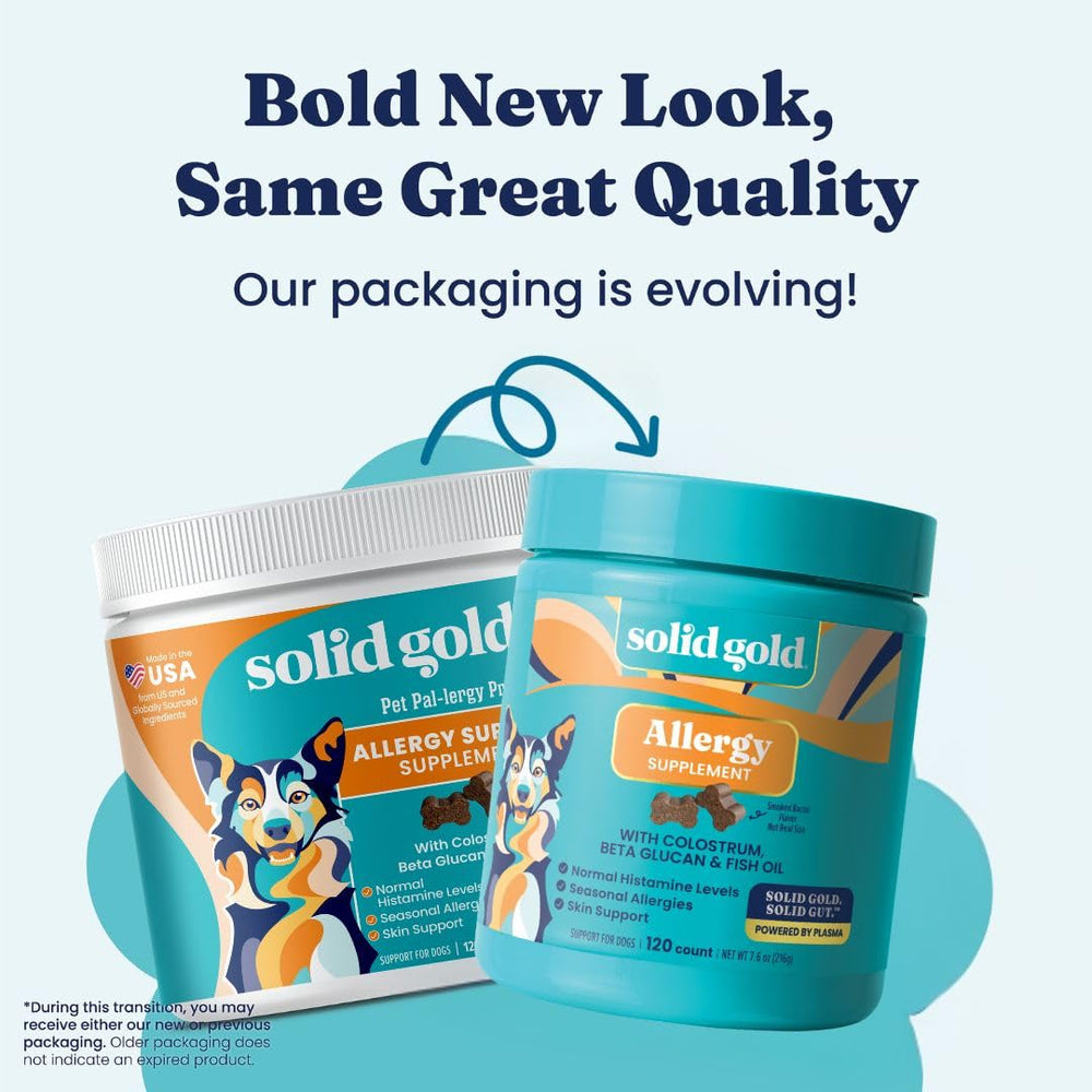 Solid Gold gros-plan friables-saveur-bacon, appétence et douceur pour chien.