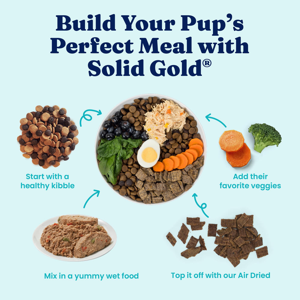 Solid Gold Weight Management : huile de poisson, soutient la peau et le pelage.