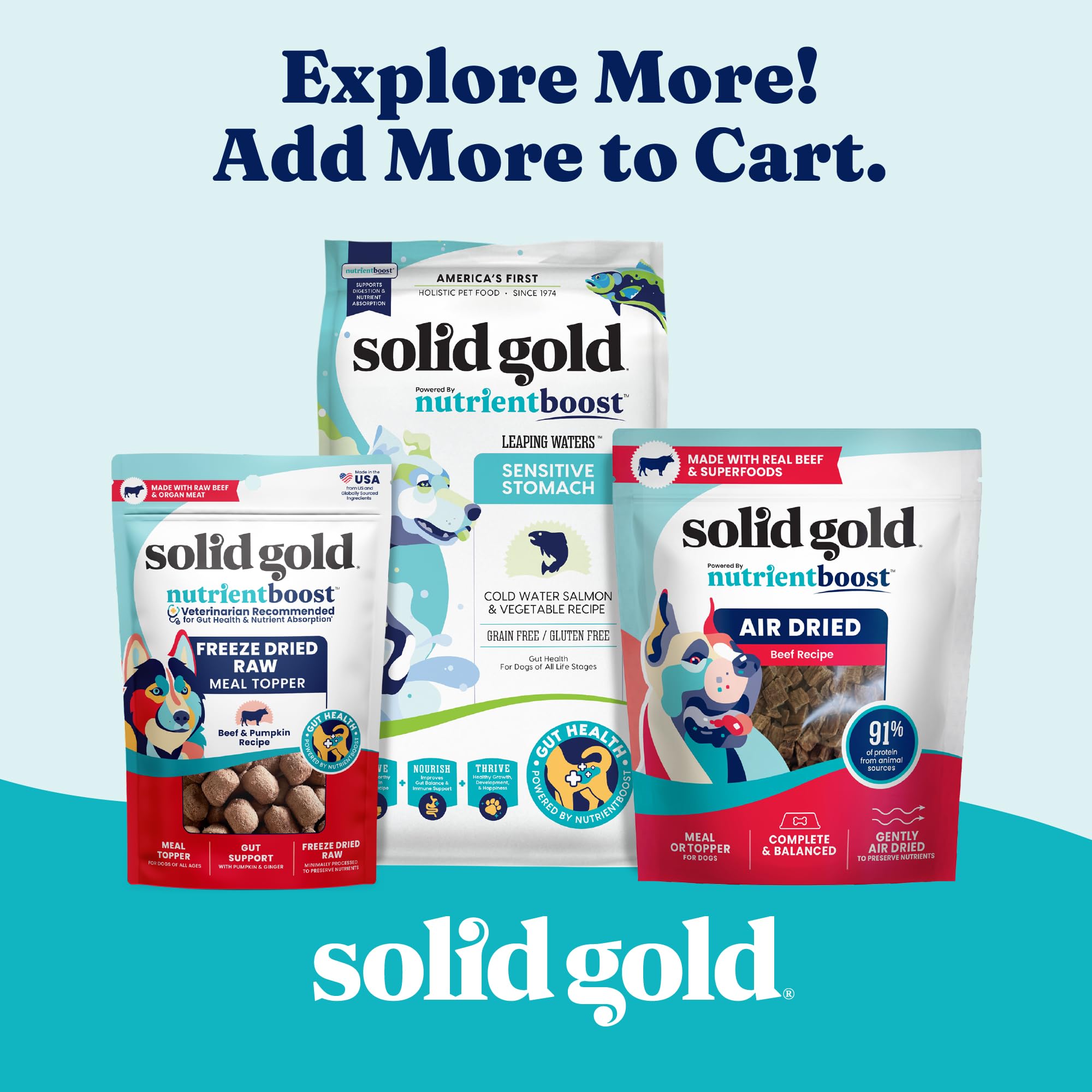 Solid Gold NutrientBoost jouet-enrichissement chien stimule l'appétit