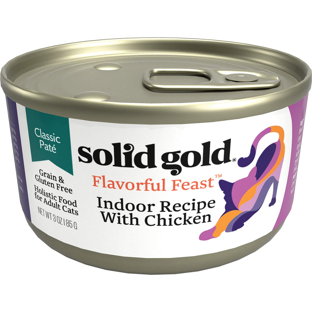 Solid Gold Pâté hydrate le chat grâce à son humidité élevée.