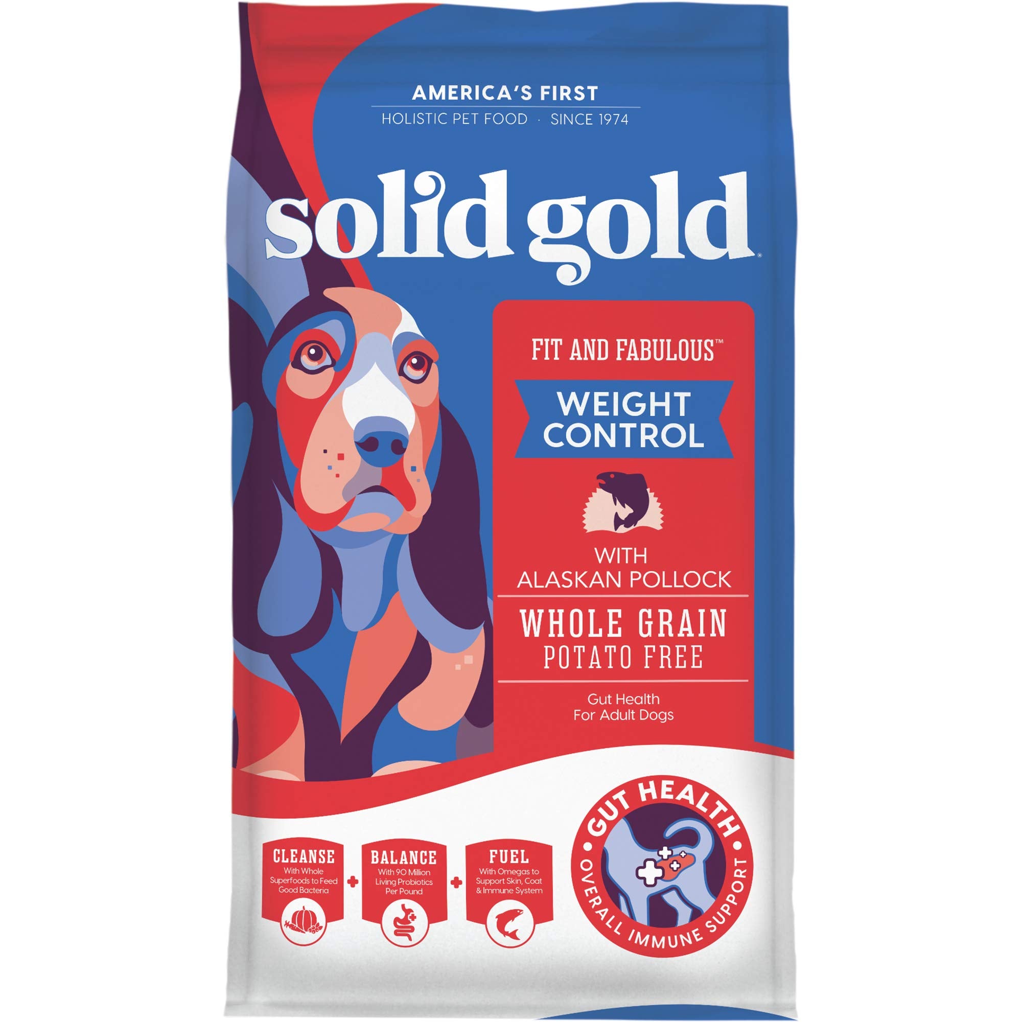 Solid Gold probiotiques: soutien potentiel de la santé intestinale.