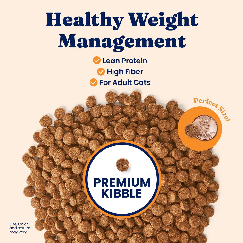 Solid Gold sans cereales et gluten, croquettes pour un poids equilibre chez le chat adulte.