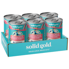 Solid Gold boîte humide pour chien senior, soutien doux de l'estomac et digestion facile.