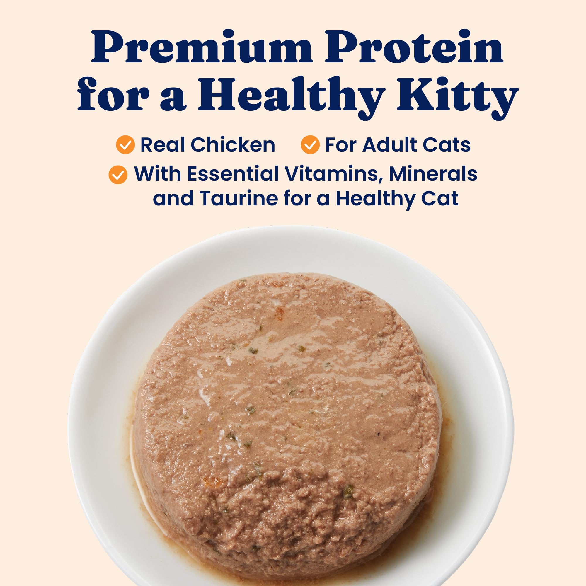 Texture onctueuse de Solid Gold Pate pour chats difficiles.