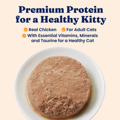 Texture onctueuse de Solid Gold Pate pour chats difficiles.