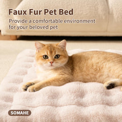 SOMAHE Cat Bed Mat canape-rebord-fenetre: emplacement idéal pour sieste sur canapé ou rebord.