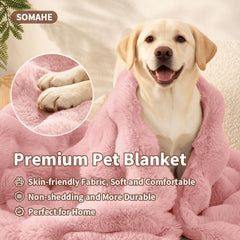 Couverture SOMAHE anti-statique, tissage renforcé pour chien actif