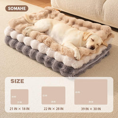 SOMAHE Lavable en machine sans rétrécissement, entretien simple.